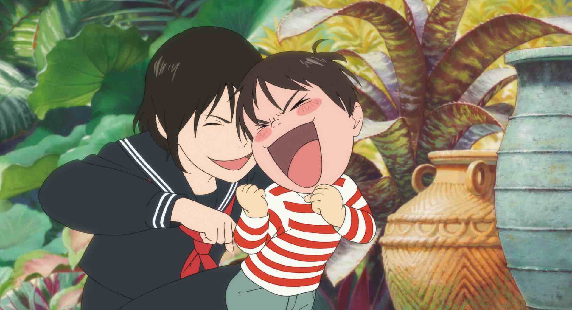 《未來的未來》小哥哥穿越了時空，見到小時候的媽媽、與長大了的妹妹，令他學習成長改變。（傳影互動提供）