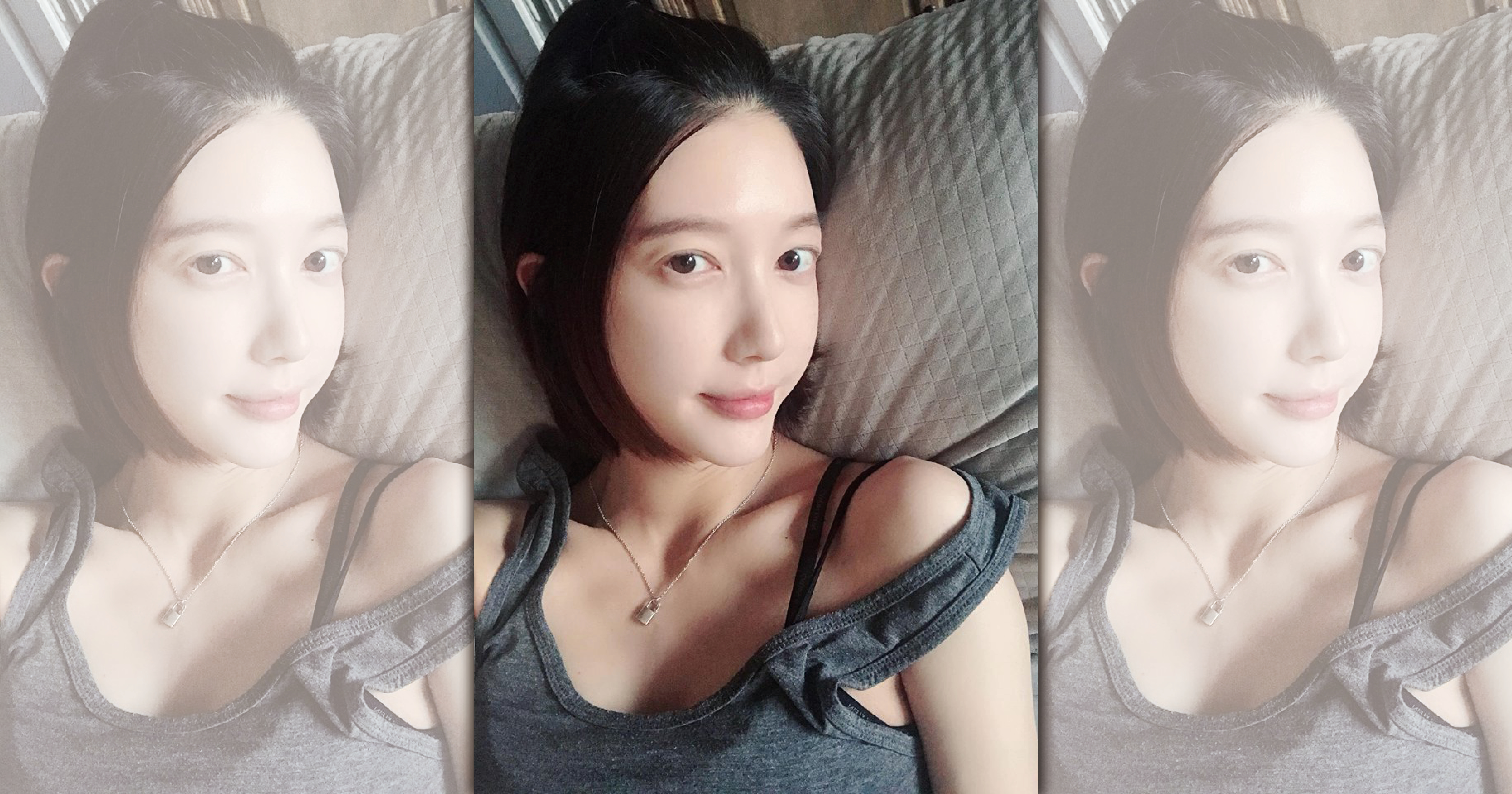 宋米秦提前3週早產，今日凌晨剖腹生下女兒Mii Mii，目前身體虛弱還無法進食。（翻攝自宋米秦臉書）