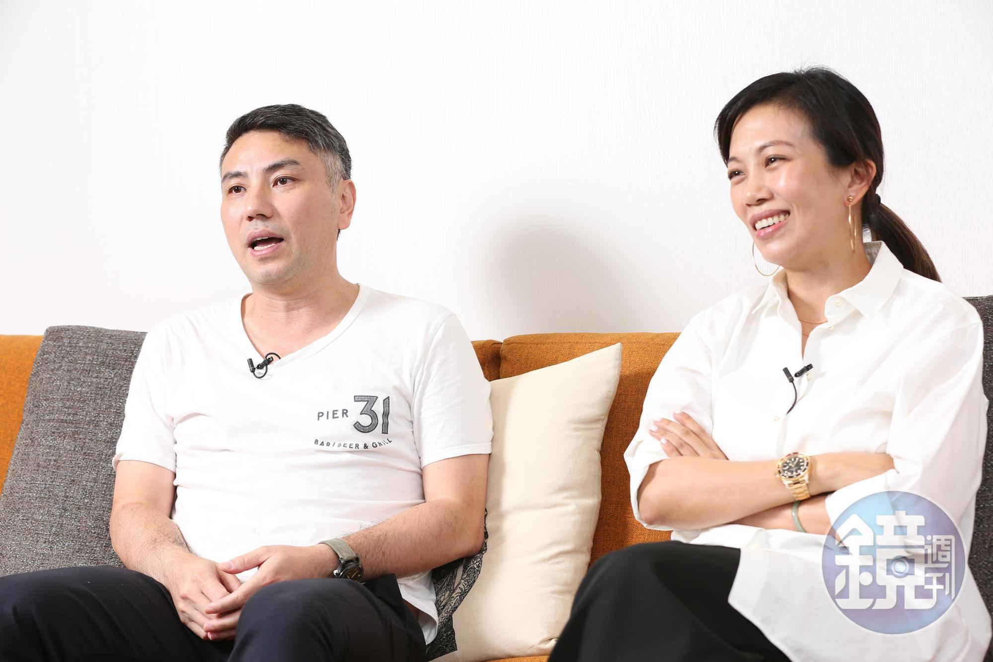 詹仁雄（左）與Summer聯手製作全新選秀節目《聲林之王》，希望挖掘出下一個大明星。