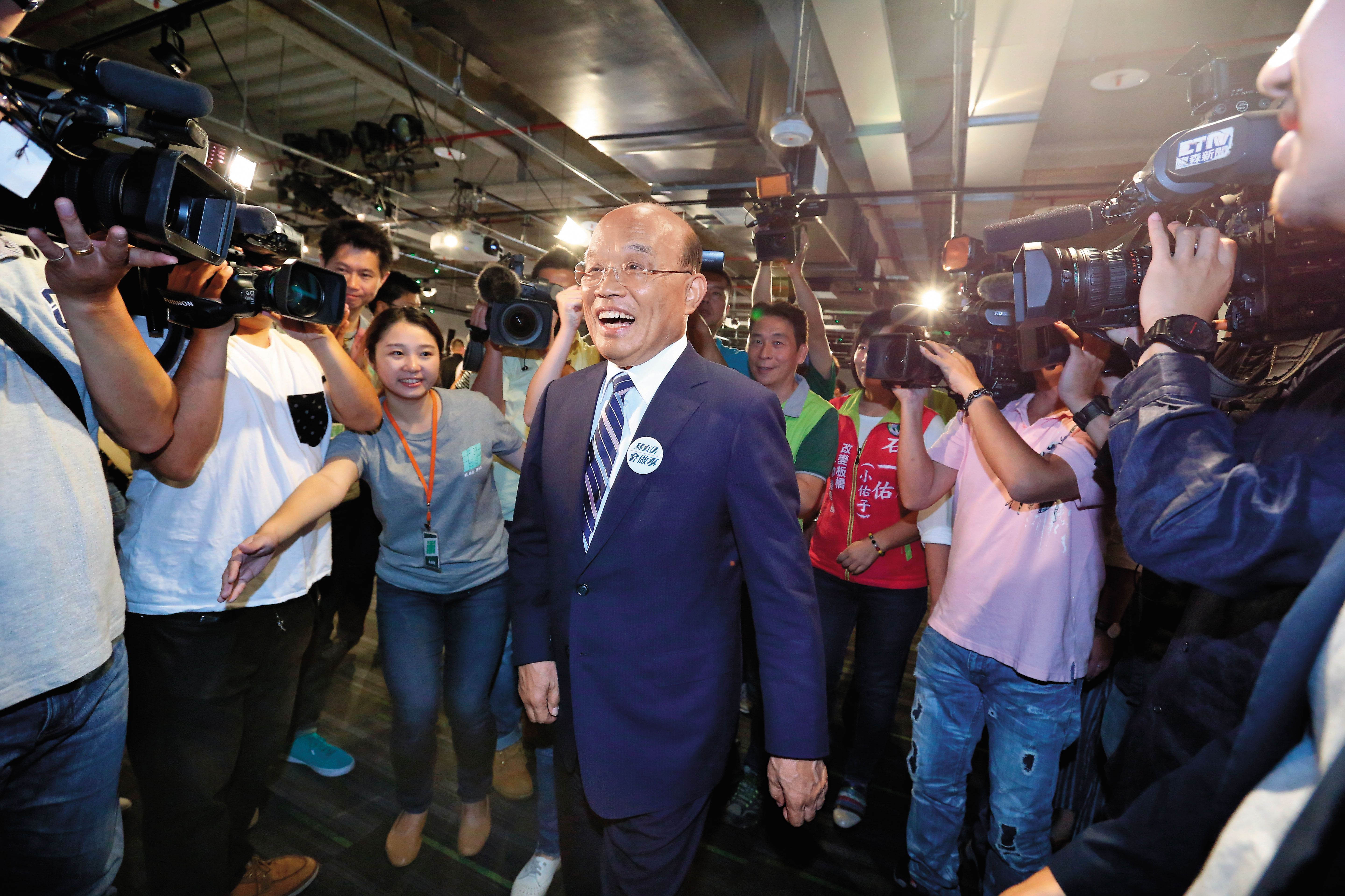 民進黨派出前行政院長蘇貞昌參選新北市長，但侯友宜自認基層出身的他，才是最了解新北市現況的人。
