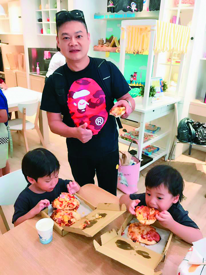 季忠平與前妻謝麗君的離婚，鬧得滿城風雨，支票先後跳票。（摘自陳明真臉書）