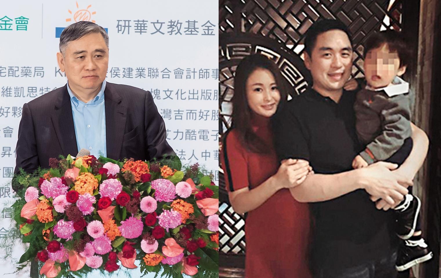 王泉仁與麻衣一家3口，幸福畫面之前經常在麻衣的臉書放送，但人事已非，讓王文洋傷透腦筋。（左圖本刊資料照，右圖翻攝自佐藤麻衣粉絲團）