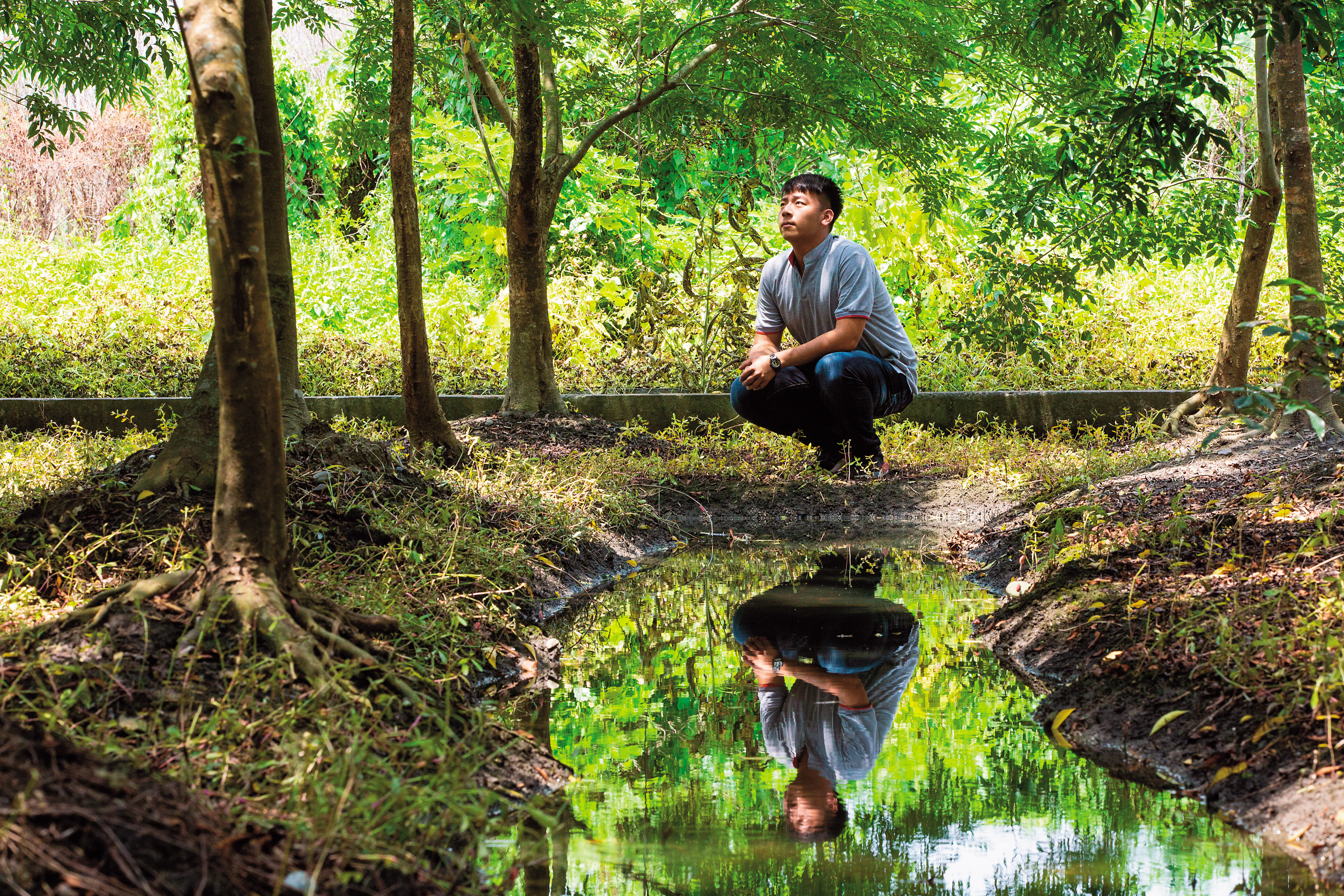 劉信鴻跟母親感情很好，母親驟然病逝，讓他心中百般不捨，連最後一程路，也堅持要陪著母親走完。