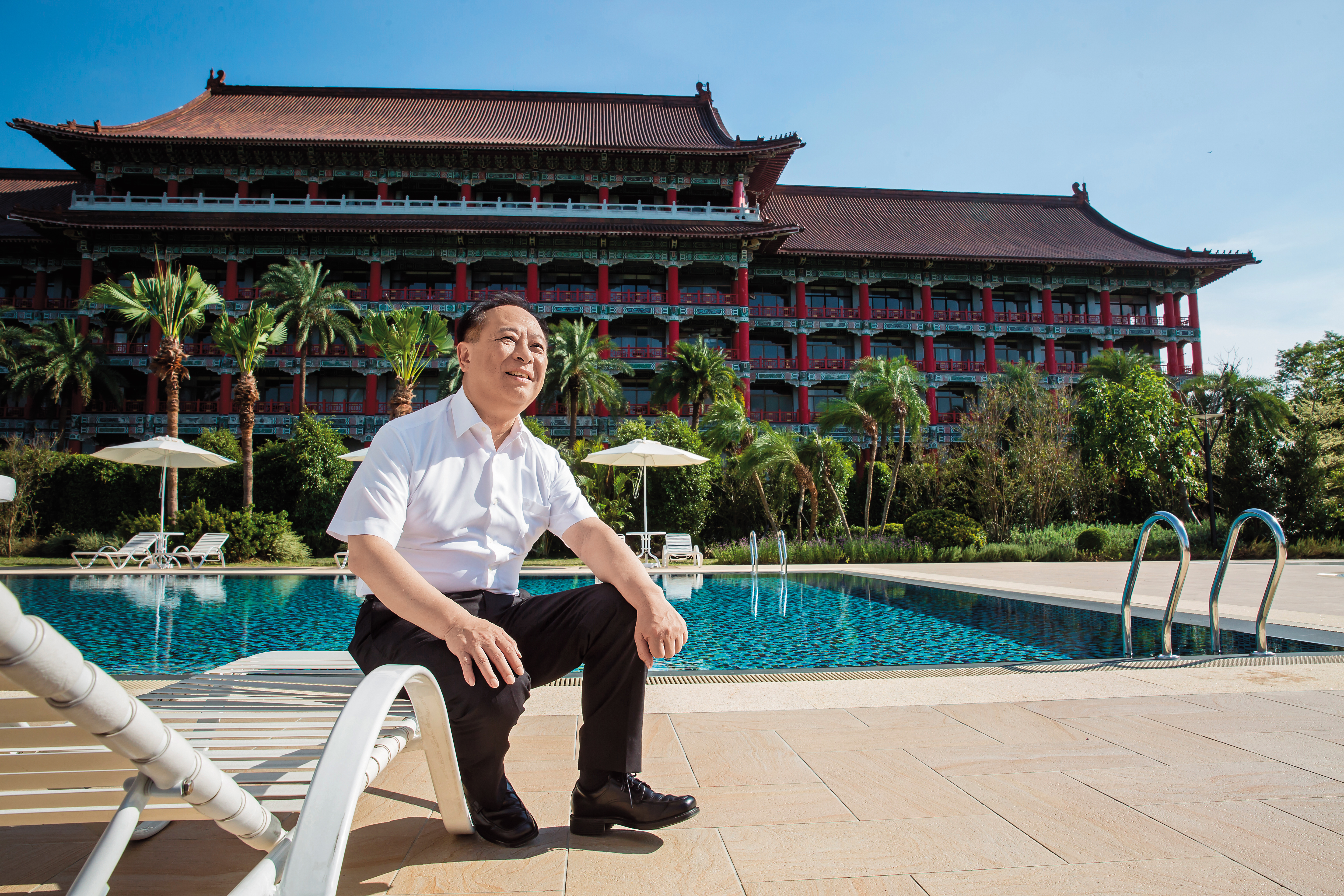 2017年底開始，張學舜將改造重心放在高雄圓山，為增加度假氛圍，還重新打造泳池。