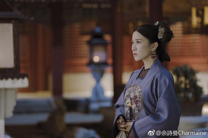 佘詩曼這次是演配角，但卻是入行以來第一次演奸角。對於新嘗試她覺得演得很好玩。（取自佘詩曼微博）