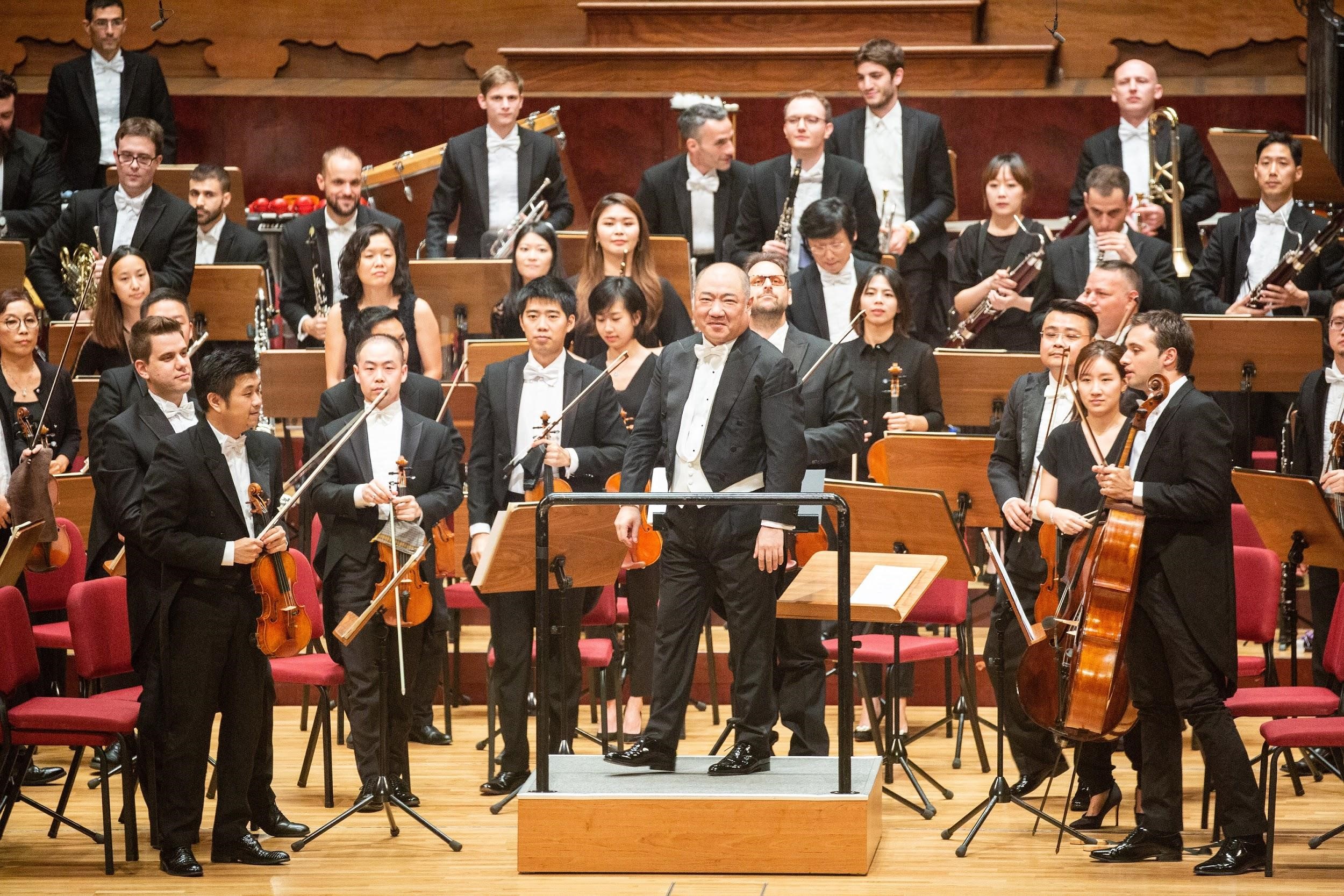 蘇州交響樂團成軍近2年來已打響知名度，也有來自各方的邀約，圖為他們8月初來台演出的畫面。