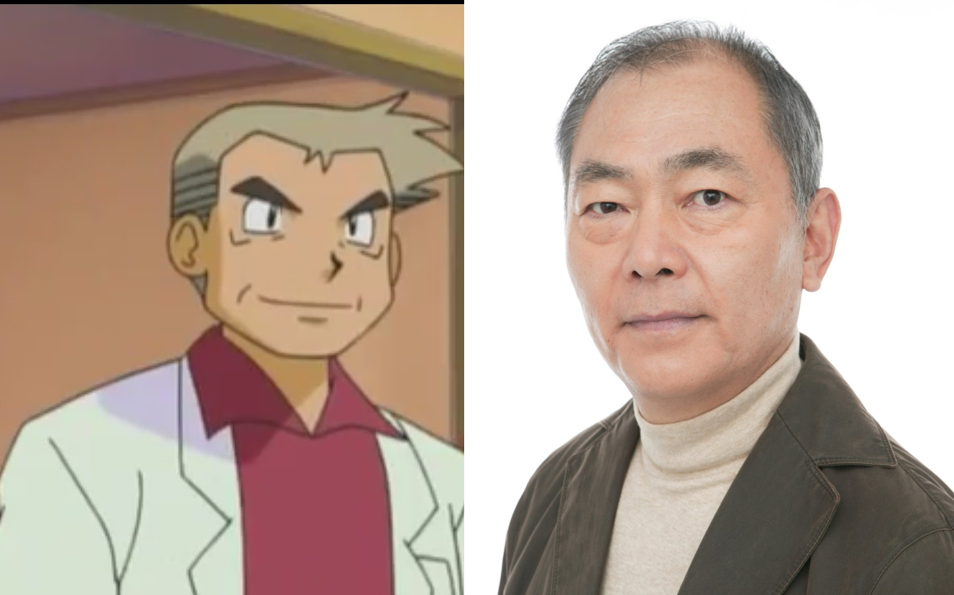 知名聲優石塚運昇最知名的演出就是《精靈寶可夢（舊稱神奇寶貝）》的大木博士了