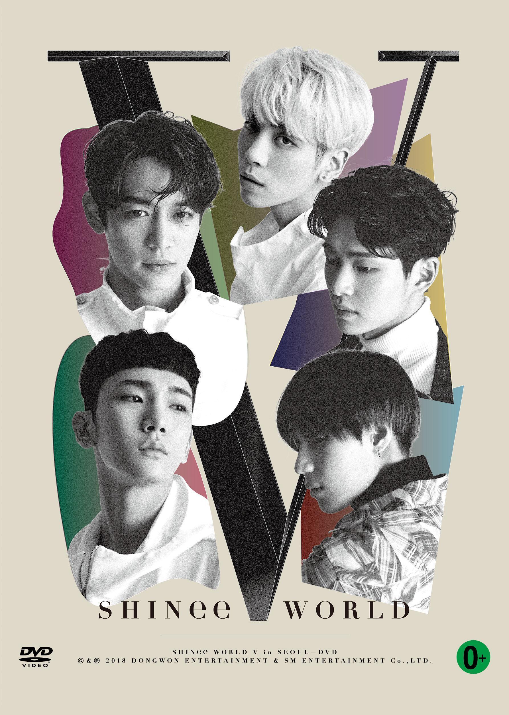 出道10年的SHINee推出演唱會DVD，收錄離世的鐘鉉在舞台上的炫目身影。（avex taiwan提供）