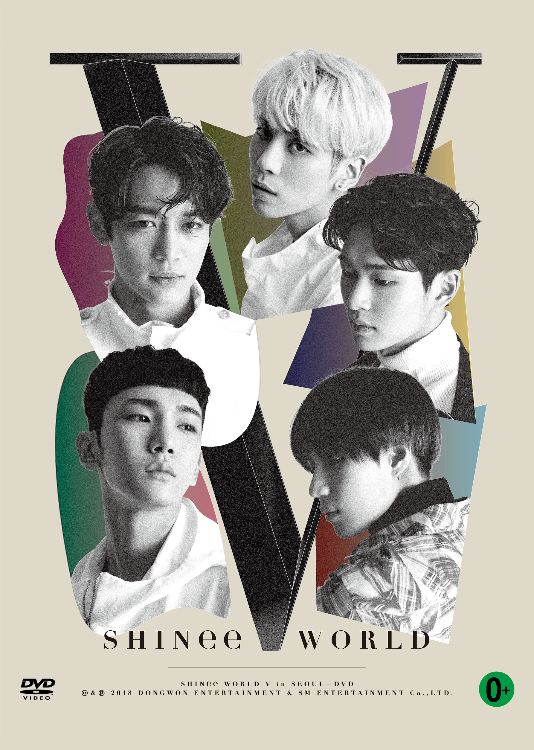 出道10年的SHINee推出演唱會DVD，收錄離世的鐘鉉在舞台上的炫目身影。（avex taiwan提供）