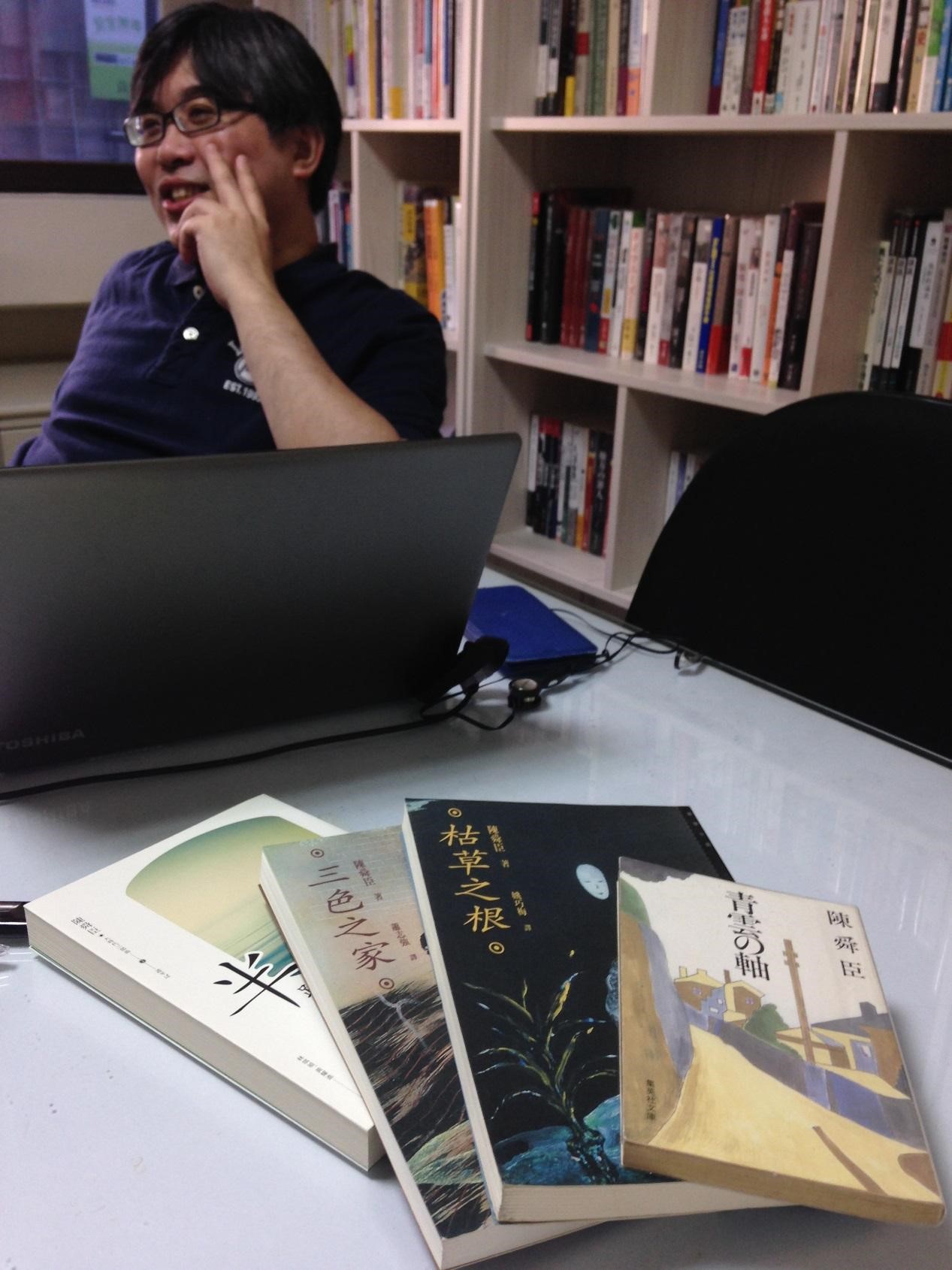 以日文創作的陳舜臣著作等身,台灣大學歷史學博士陳思宇將部份原著翻譯成中文出版、拍攝紀錄片,有計畫開發成IP。