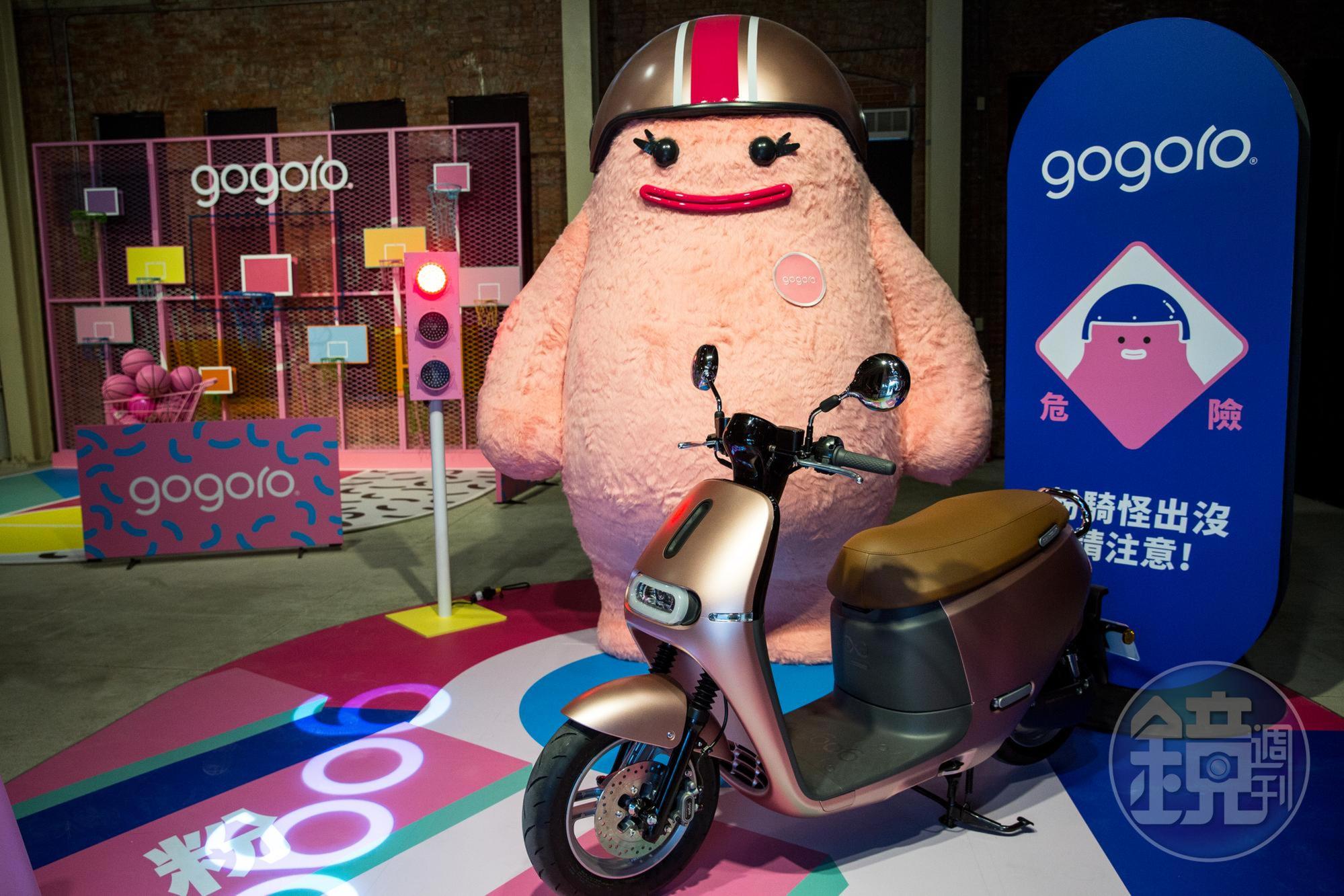 Gogoro 2 Delight擁有低車身、省力中柱架等特性,讓個子不高的女生更容易駕馭。