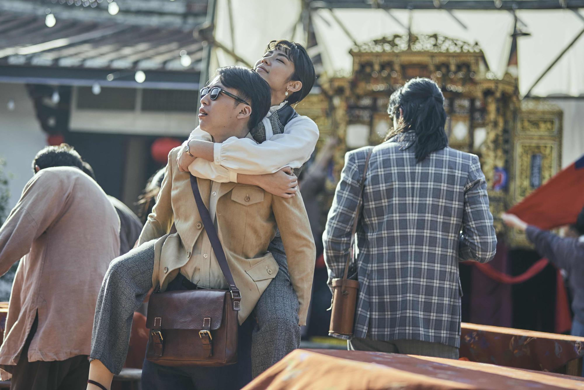 在劇中飾演與巫建和未婚妻的林思宇說,以往就一直希望在七夕這一天有工作。(公視提供)