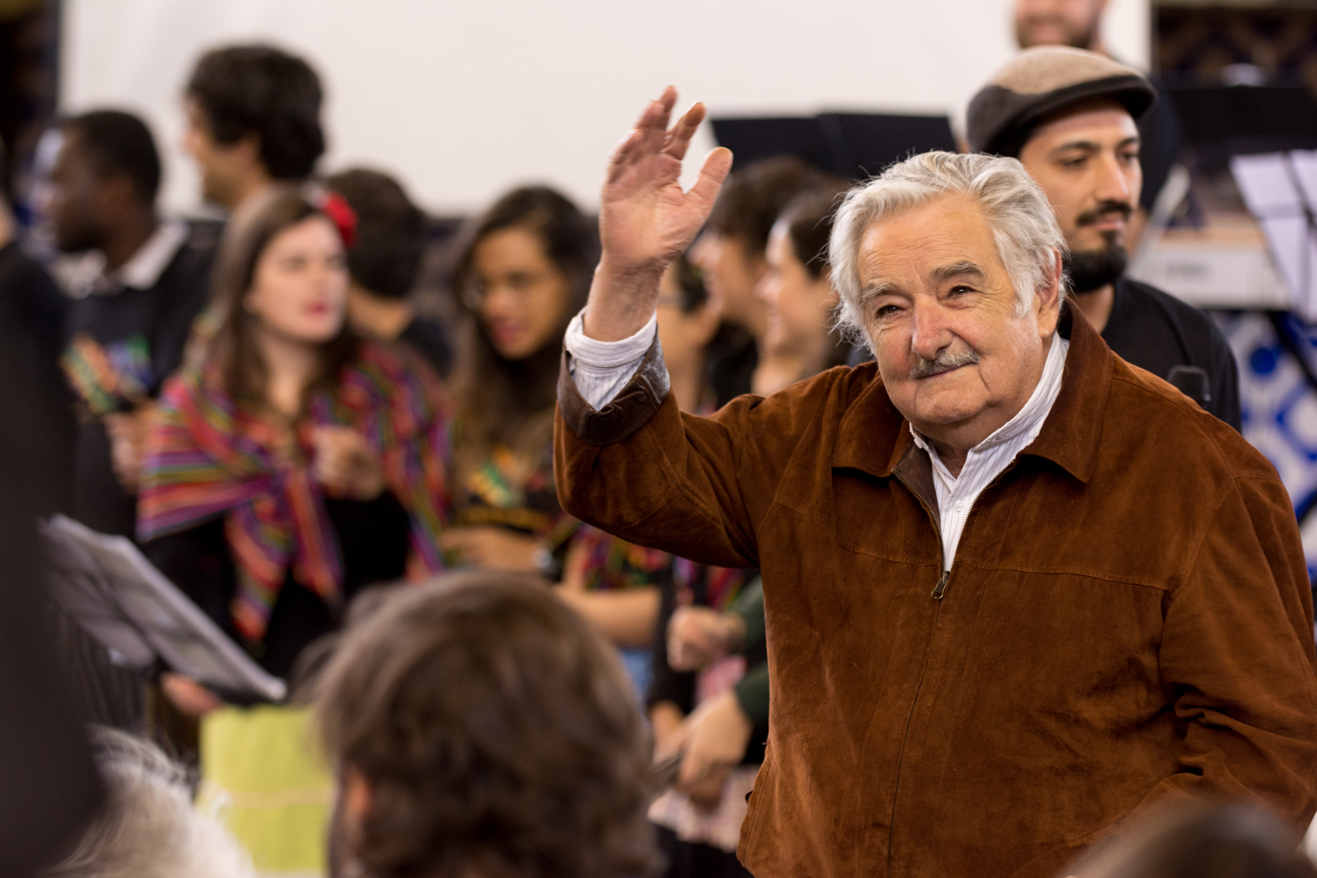 烏拉圭前總統穆西卡（Jose Mujica）任職總統期間捐出9成薪給慈善組織，博得「全球最窮總統」美名。（東方IC）