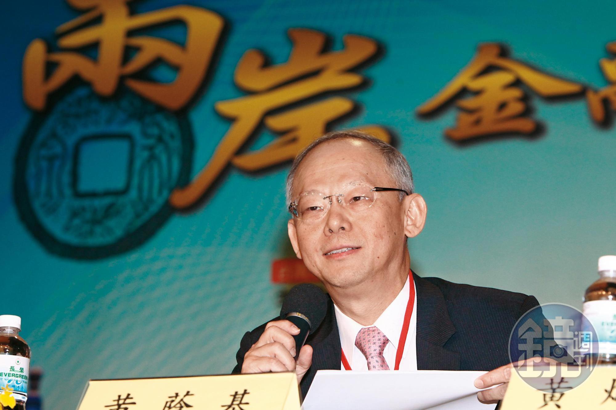 永豐金控首席經濟學家黃蔭基。