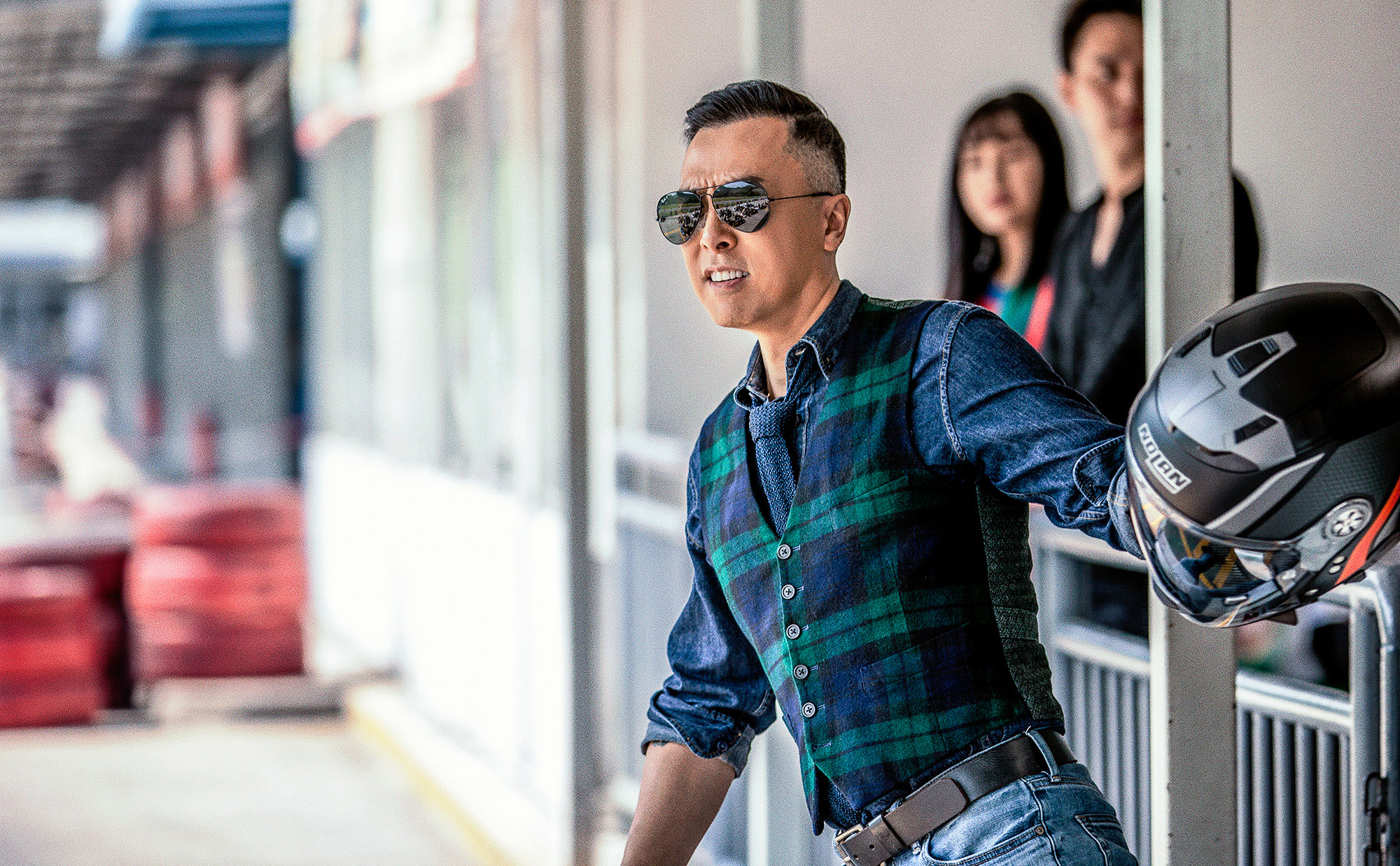 電影《大師兄》在香港上映獲得好評，首週末開出230萬港幣（約900萬台幣）。（華映提供）