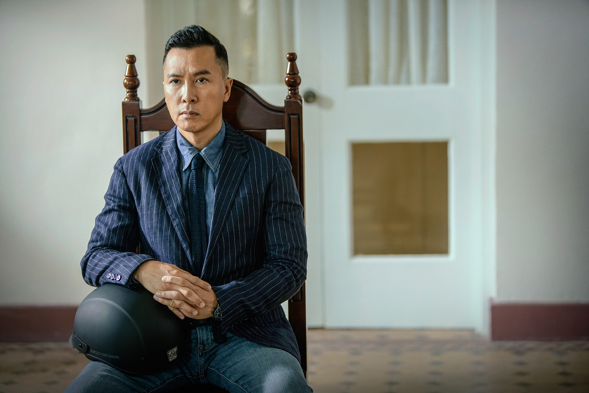 甄子丹坦言跟這些MMA高手對戰時，都不免回想當初拍攝《葉問3》時面對拳王泰森一樣，必須讓自己專注力更集中，才能閃過這些高手的重拳。（華映提供）