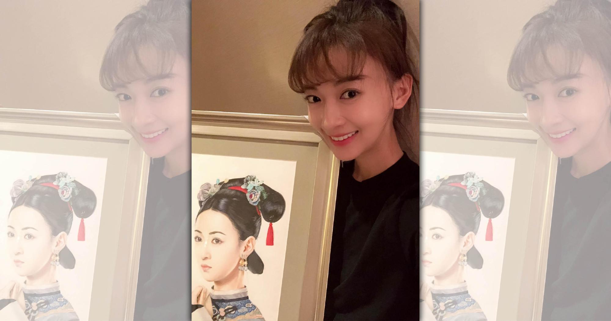 在圈中浮沉多年的吳謹言對於這回憑「瓔珞」一角走紅,覺得不遲、不早、剛剛好。(翻攝自吳謹言微博)