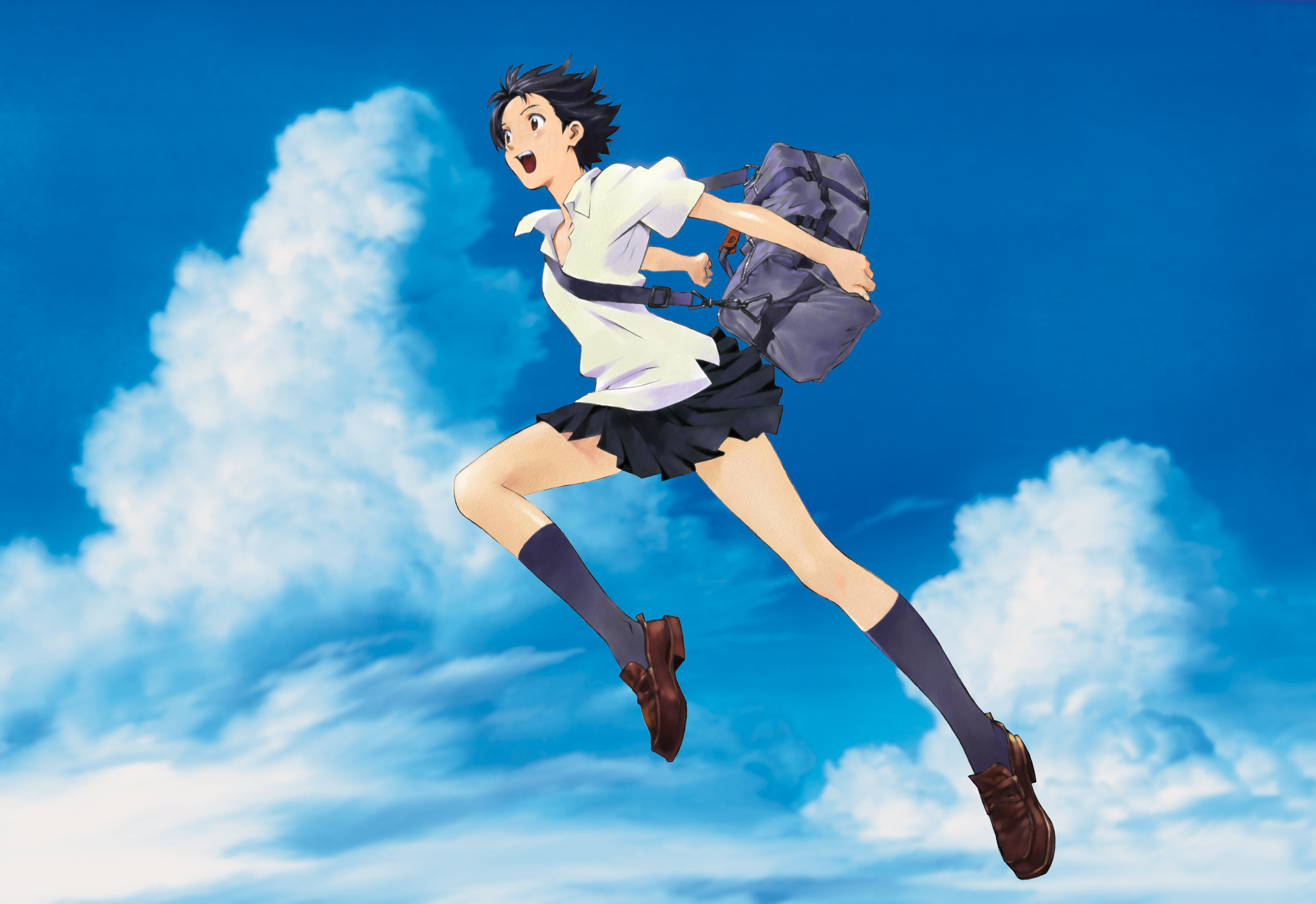 從《跳躍吧!時空少女》開始,細田守每部動畫都會出現代表成長蛻變的積雨雲。(傳影互動提供)