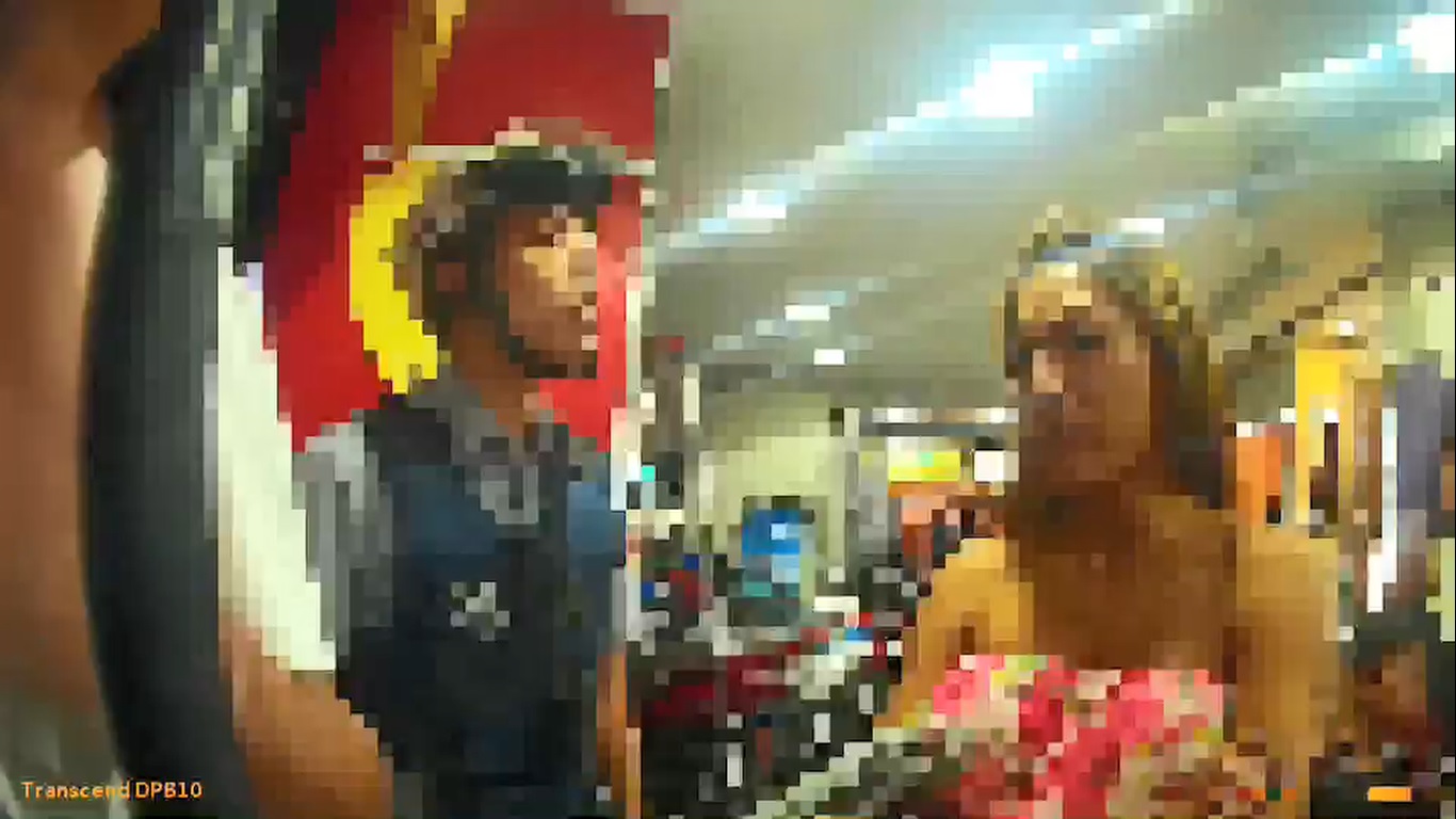 黃男擔任第三性公關，放上被警方盤查的影片想討拍，卻被網友狠狠打臉。（翻攝畫面）