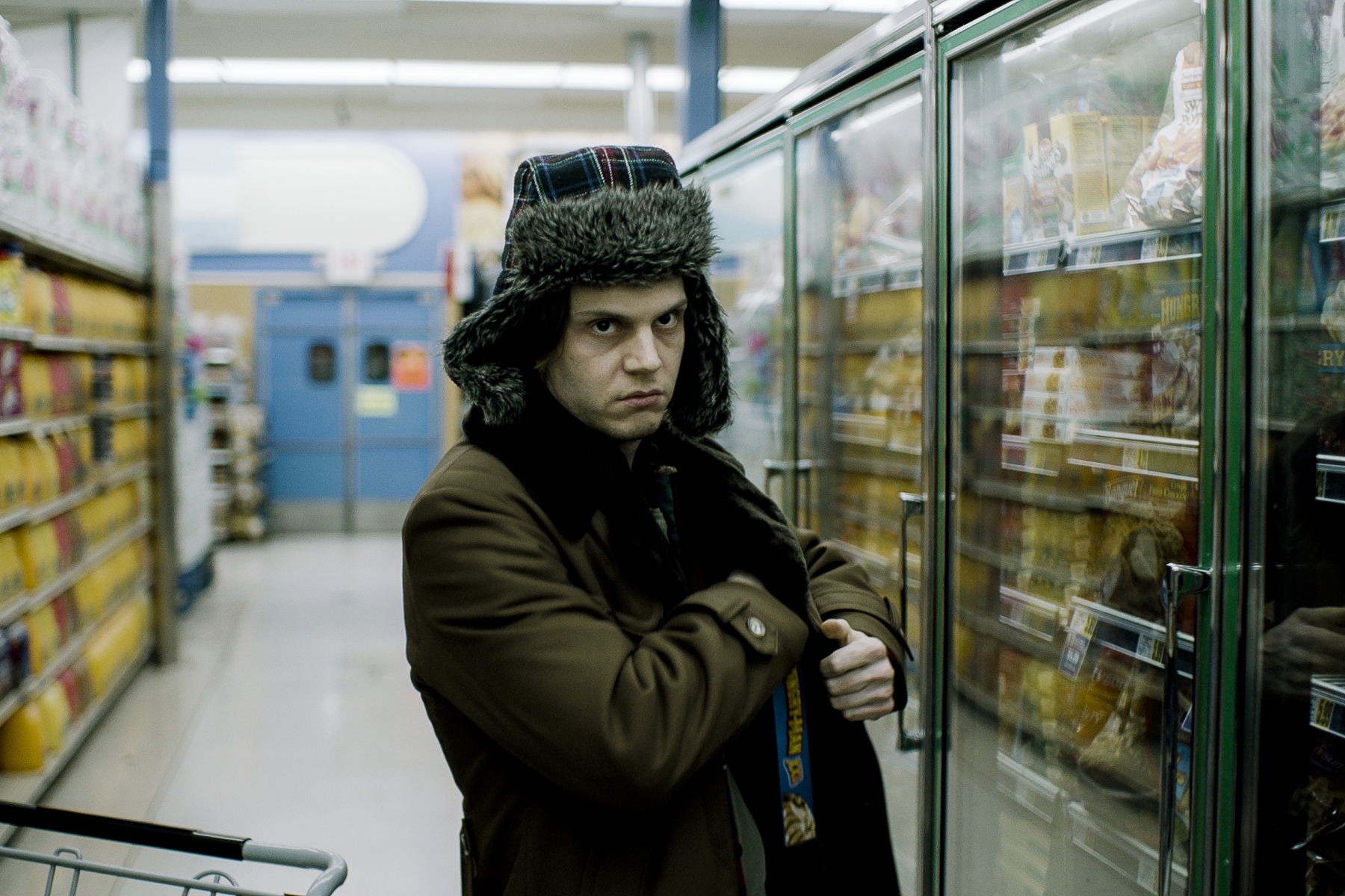 電影《美國動物》找來《X戰警》系列中飾演「快銀」的新生代男神伊凡彼得斯主演。（采昌提供）