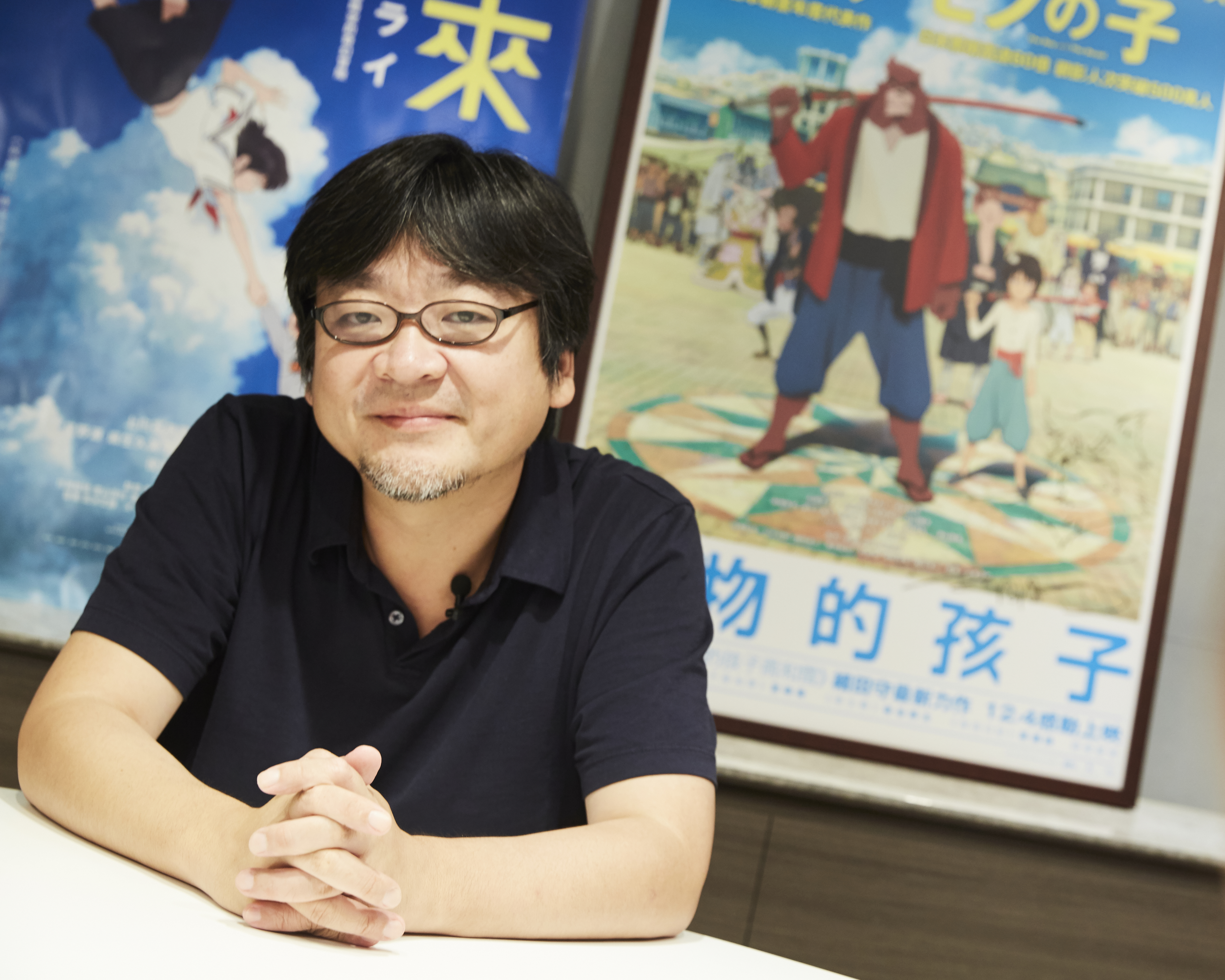 日本動畫名導細田守的創意靈感往往來自家人與生活。