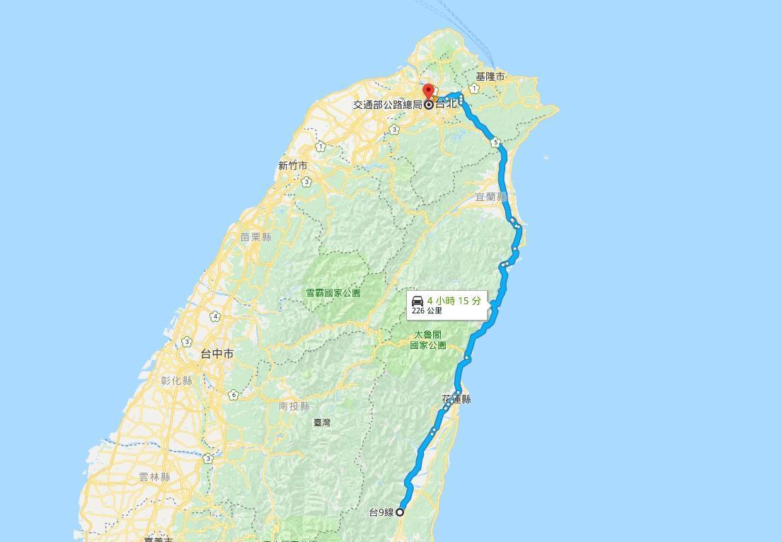 台9線南迴公路。