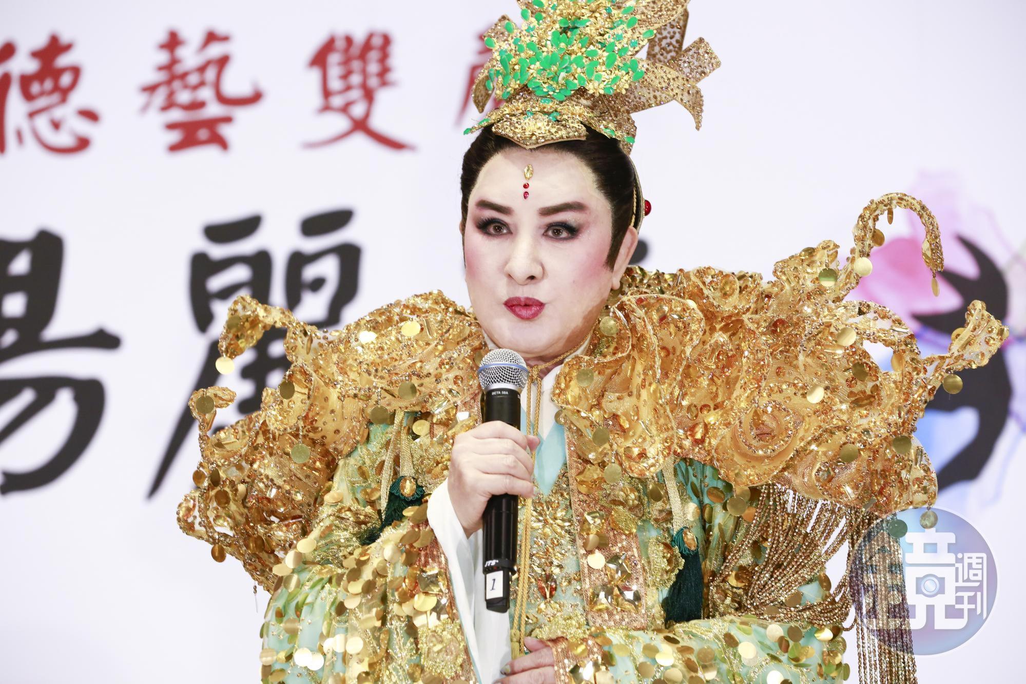 歌仔戲天后楊麗花遭控不付服裝費。（本刊資料照）
