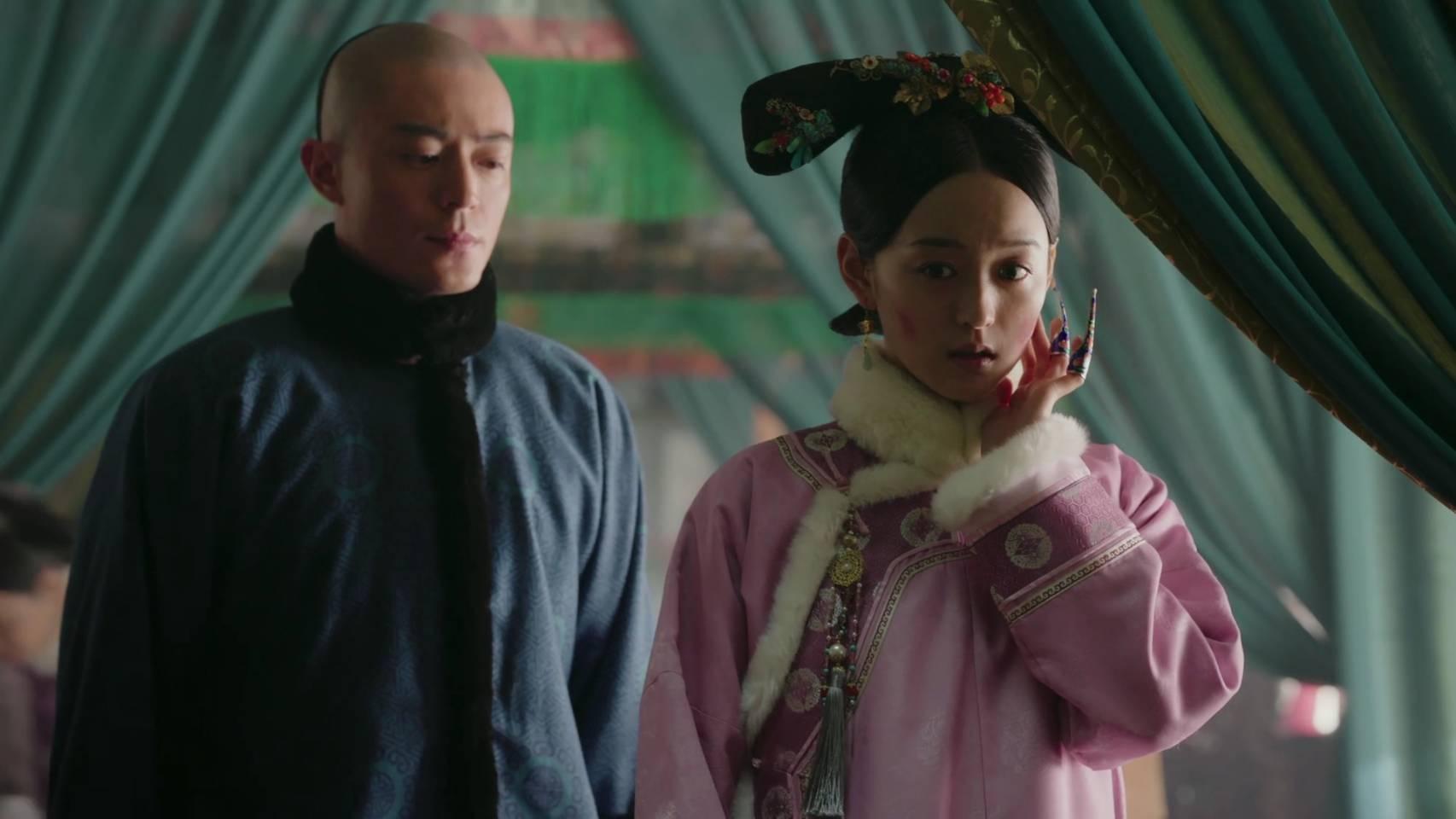 乾隆有上百名妃子,玫答應本是彈琴宮女,被他看上才成為嬪妃。(翻攝自愛奇藝台灣站)