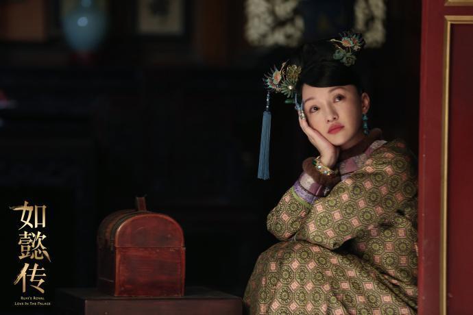 周迅用演技克服觀眾對服飾妝容的違和感。(翻攝自如懿傳微博)