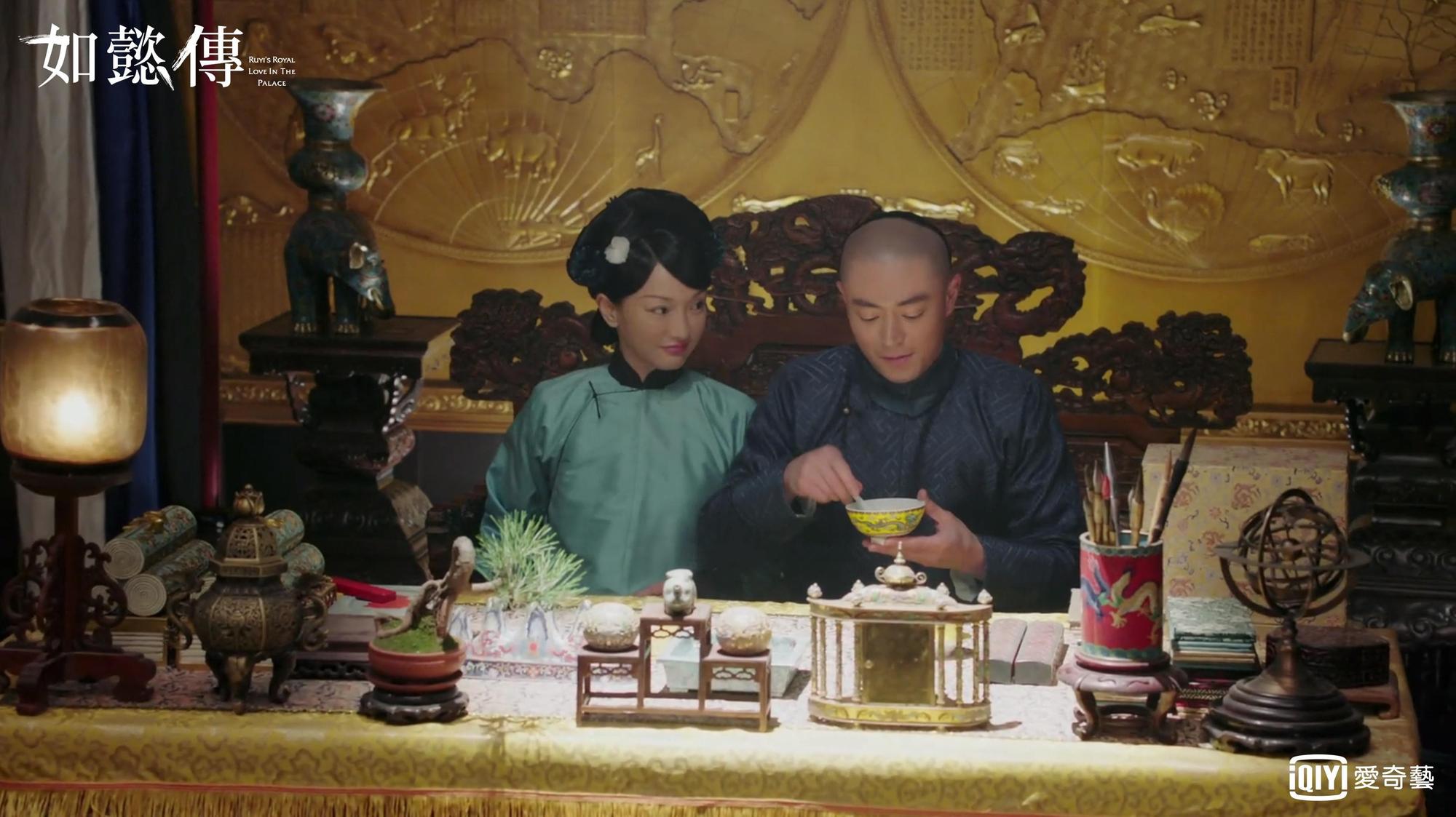 周迅和霍建華高價主演《如懿傳》，面對網友批評壓力該不小。（愛奇藝台灣站提供）