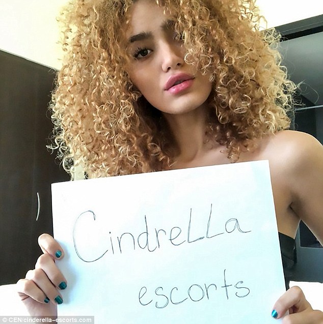 亞塞拜然知名模特兒Mahbuba Mammadzada透過性仲介公司Cinderella Escorts出賣處女之身。（翻攝自網路）