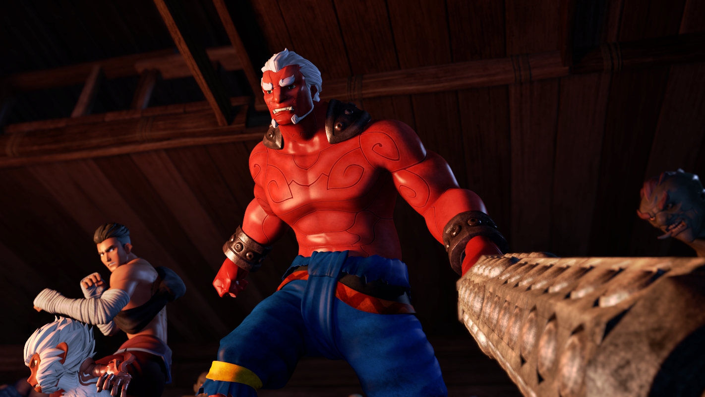 泰國動畫《暹羅訣：九神戰甲》頗有創意地找來布袋戲聞人為預告配音。（双喜提供）