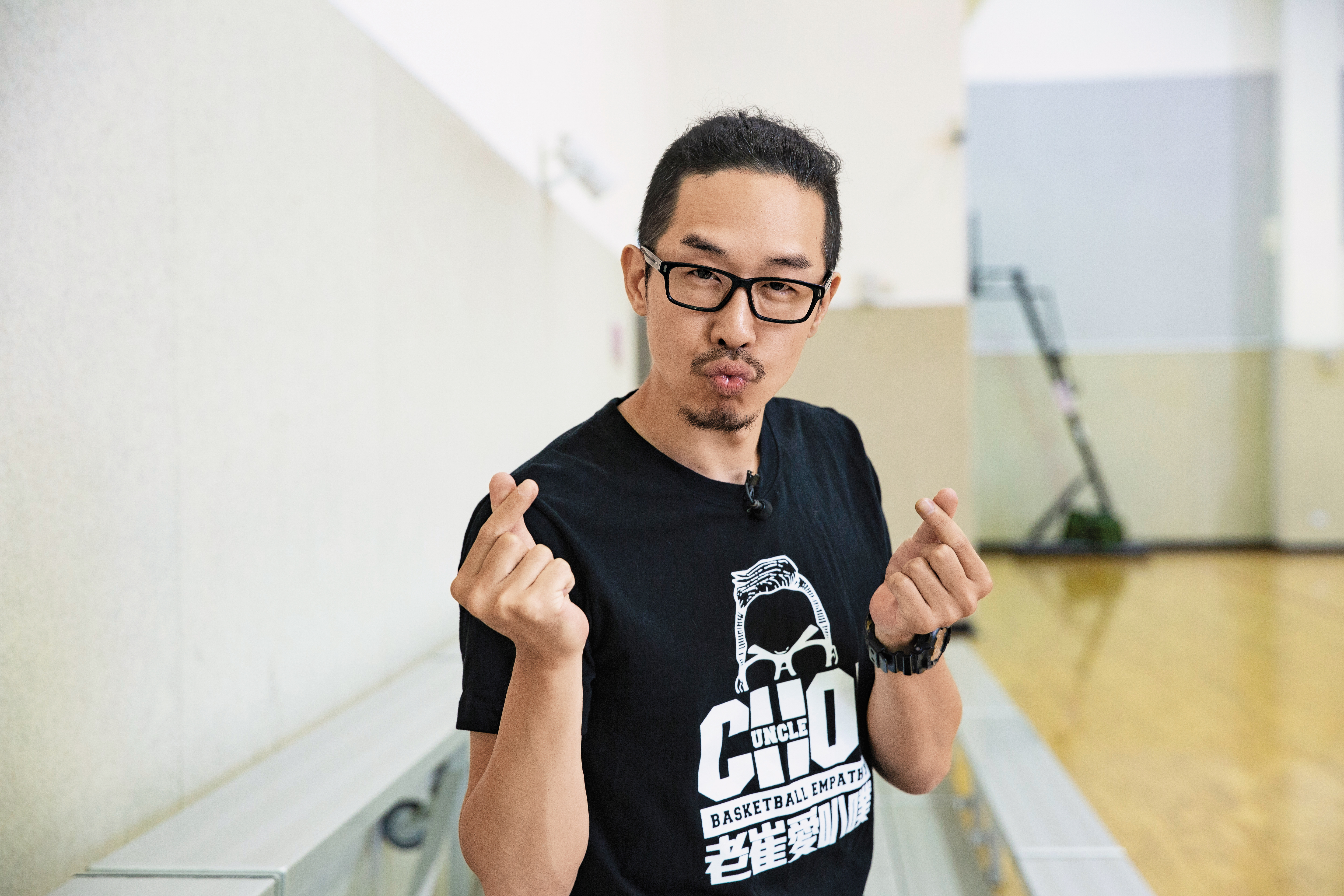 崔炳旭因為來台灣才能看到日本漫畫《灌籃高手》，從此愛上畫漫畫，以及打籃球。