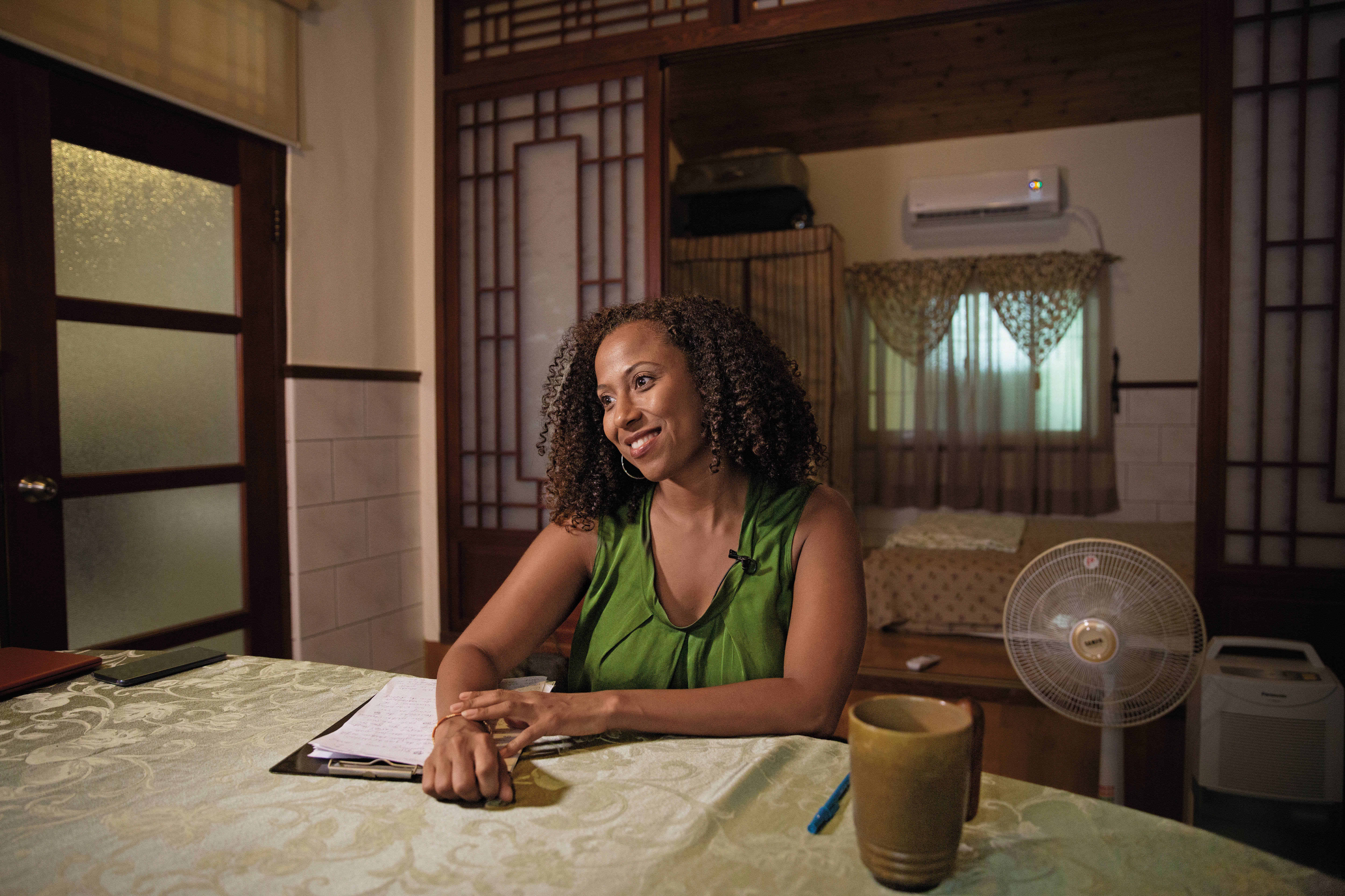 唐華瑄是非裔美國人，中文名字是她第一個中文老師的父親為她取名的。