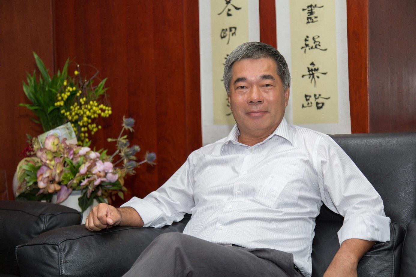華人衛視董事長王志隆。(寰宇新聞台提供)