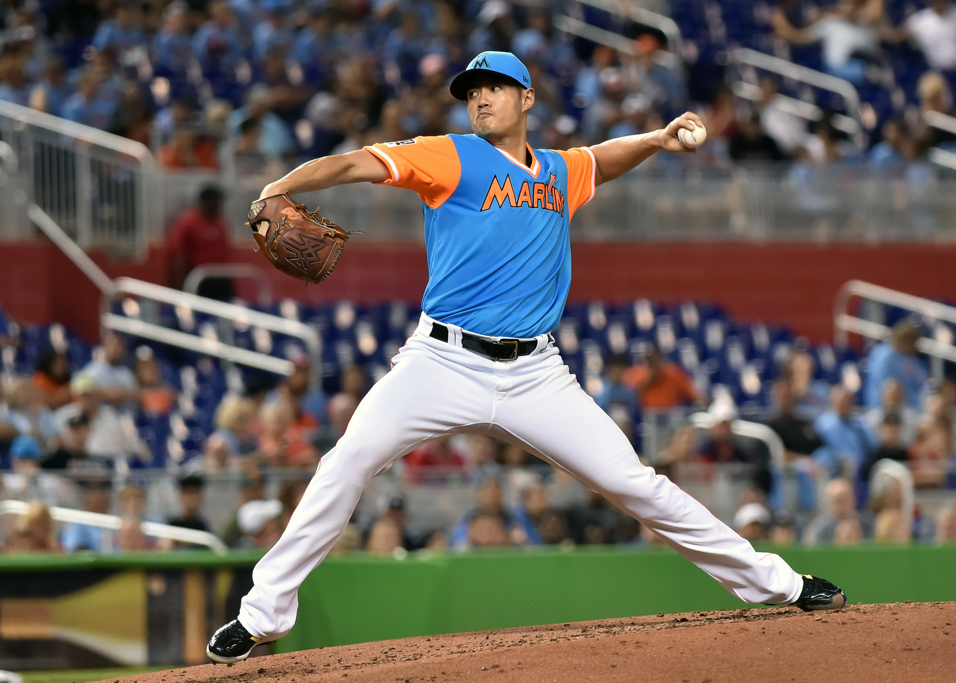 陳偉殷上演一場大秀,隱藏在投球數據背後的幾項紀錄,讓媒體折服。(東方IC)