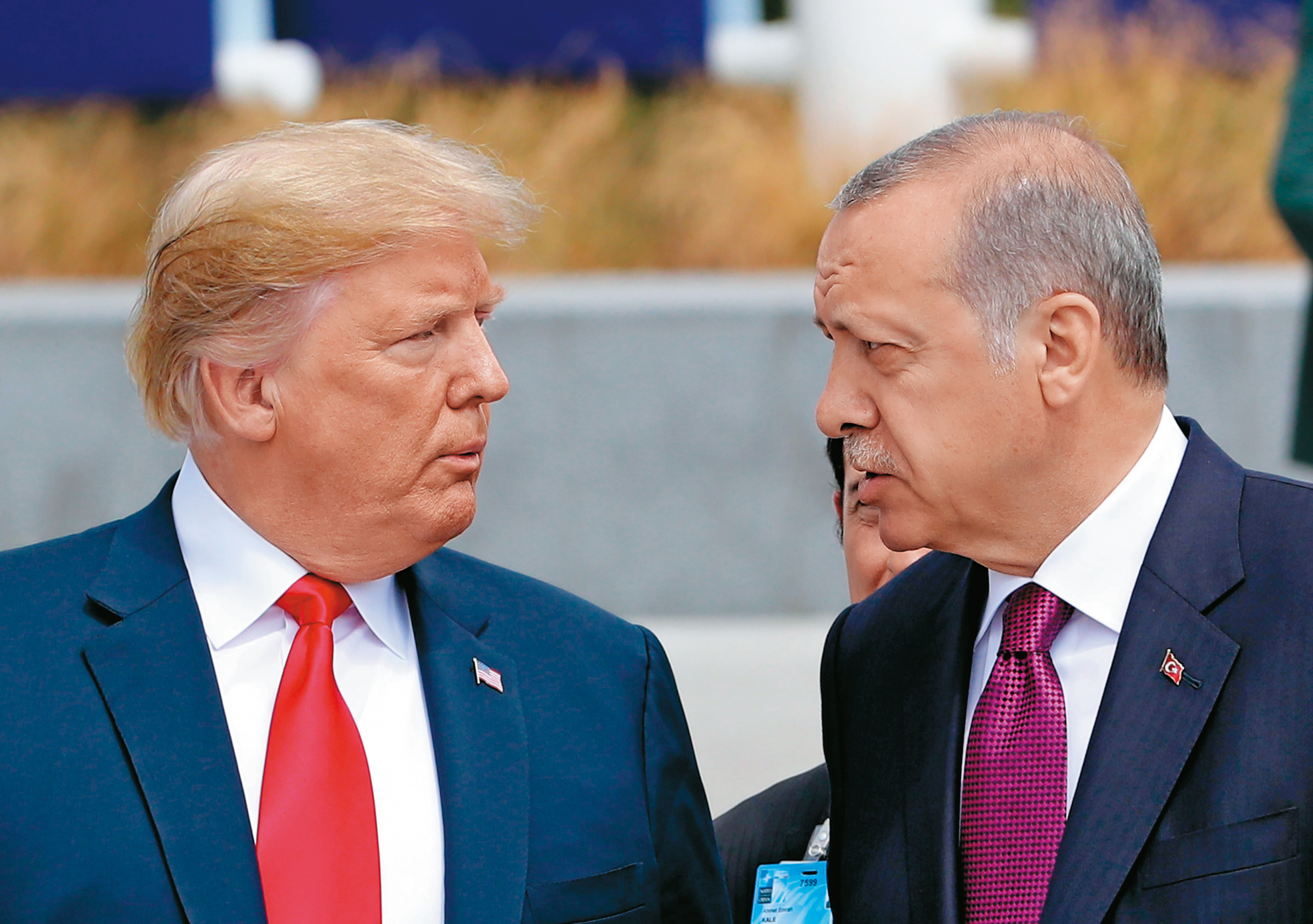 市場普遍認為，川普直到今年11月美國期中選舉前，仍會維持強硬手段，繼續在市場拋出震撼彈。（東方IC）