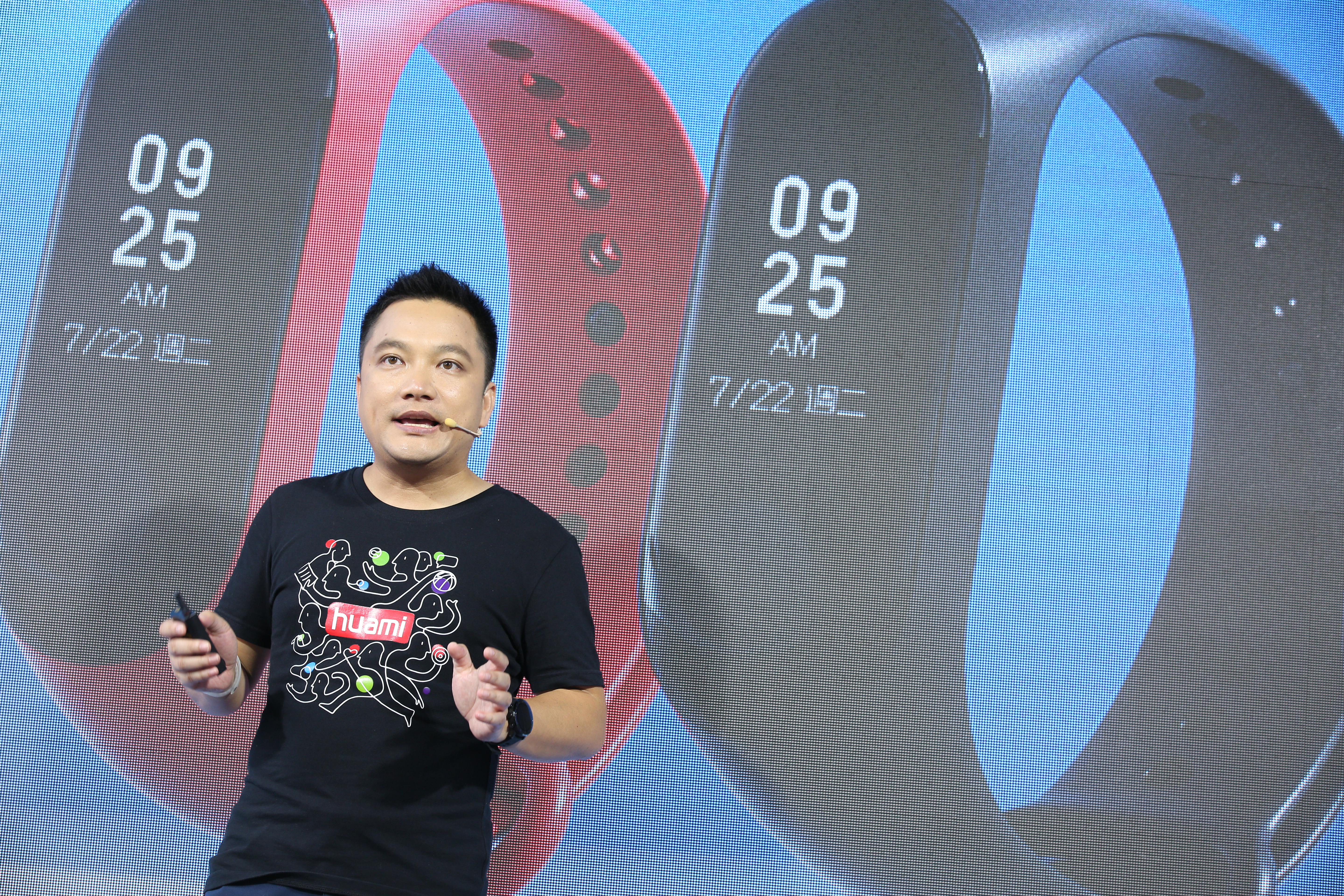 華米科技創辦人黃汪不擔心美國未來課徵關稅，小米手環的價格競爭力仍比同業高出一截。