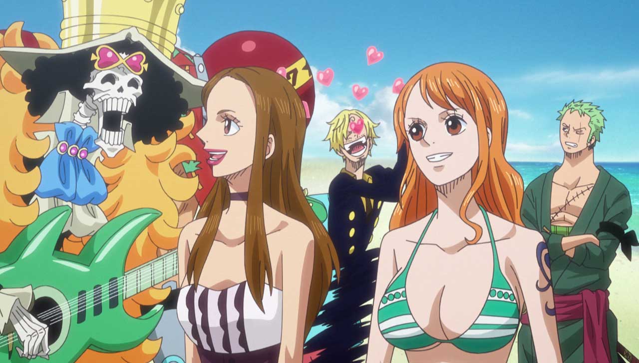 安室奈美惠與《One Piece》的合作影像。（圖／ONE PIECE.com）