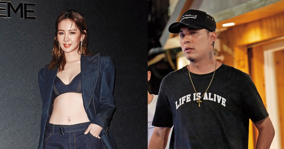 安心亞（左）因為和嘎嘎（右）交往時的親密影片被外流，當時引起好大一陣風波。