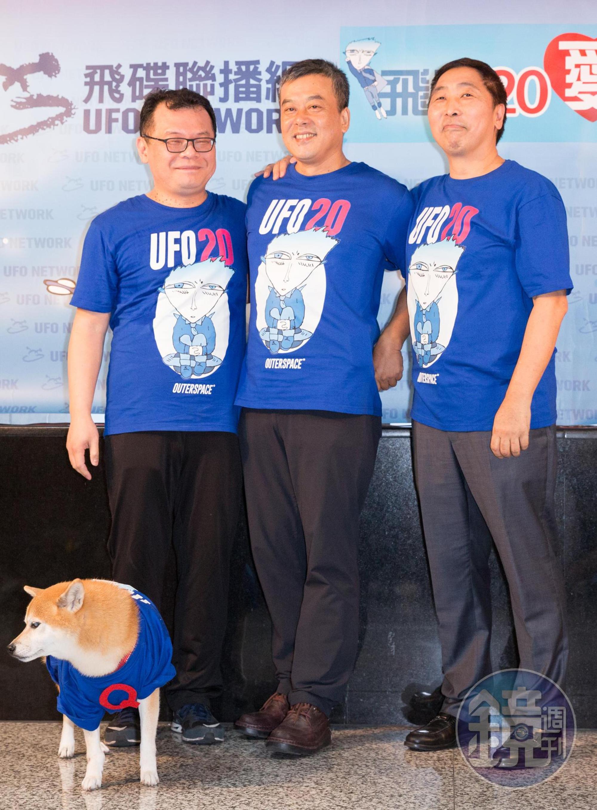 名嘴唐湘龍（右）批評柯文哲做4年有什麼政績，讓柯文哲怒嗆。