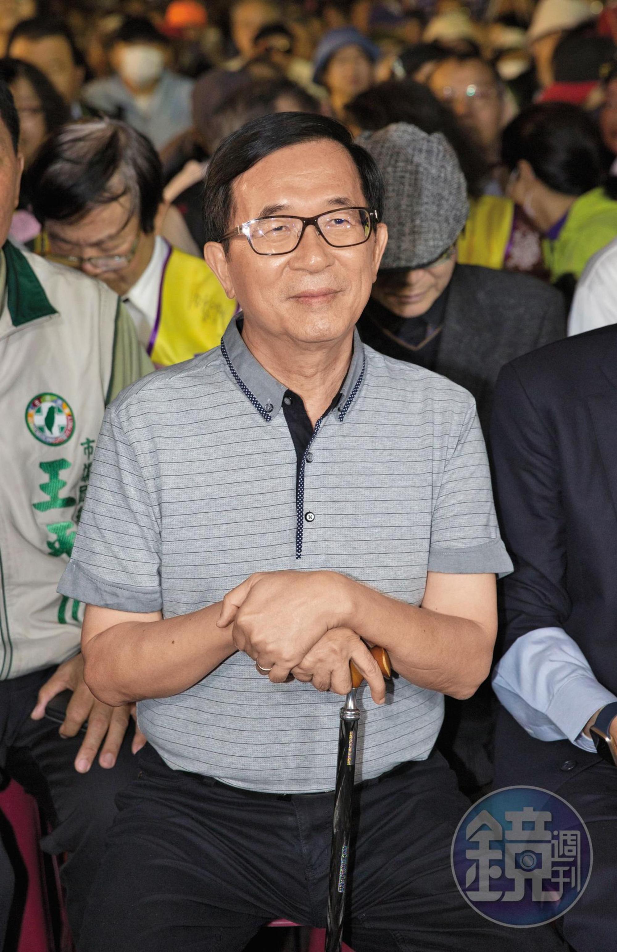 柯文哲表示沒人認為扁是廢人,比較像是「政治魔人」