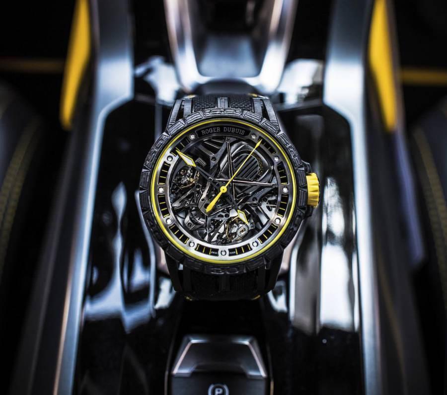 ROGER DUBUIS Excalibur Aventador S腕錶，售價約NT$6,490,000。
