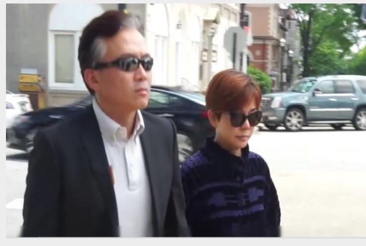 孫鵬、狄鶯昨天未露面，但每週都會到監獄探望孫安佐。（翻攝自東森新聞）