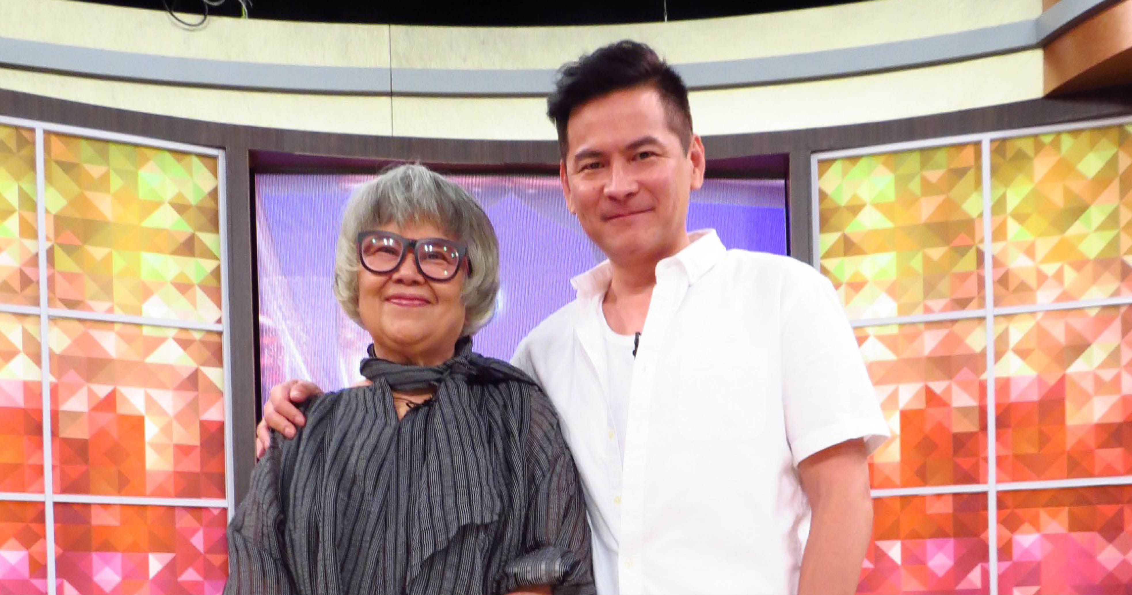 馬國賢帶媽媽上節目，媽媽爆料他有異於常人的潔癖，每次他要回家都得瘋狂打掃。（衛視提供）