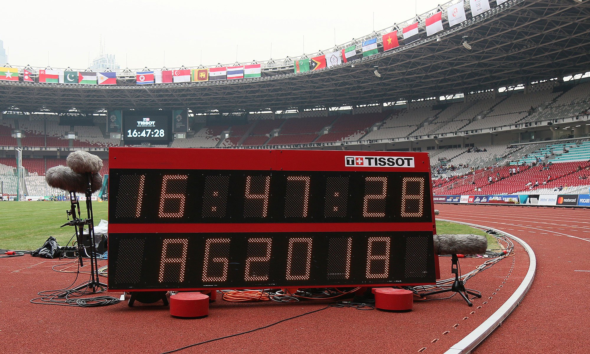 天梭過去與許多運動賽事結合，其中亞運更是長期合作夥伴，而在2018年雅加達亞運上，天梭也持續扮演好官方計時的角色，提供精準計時。