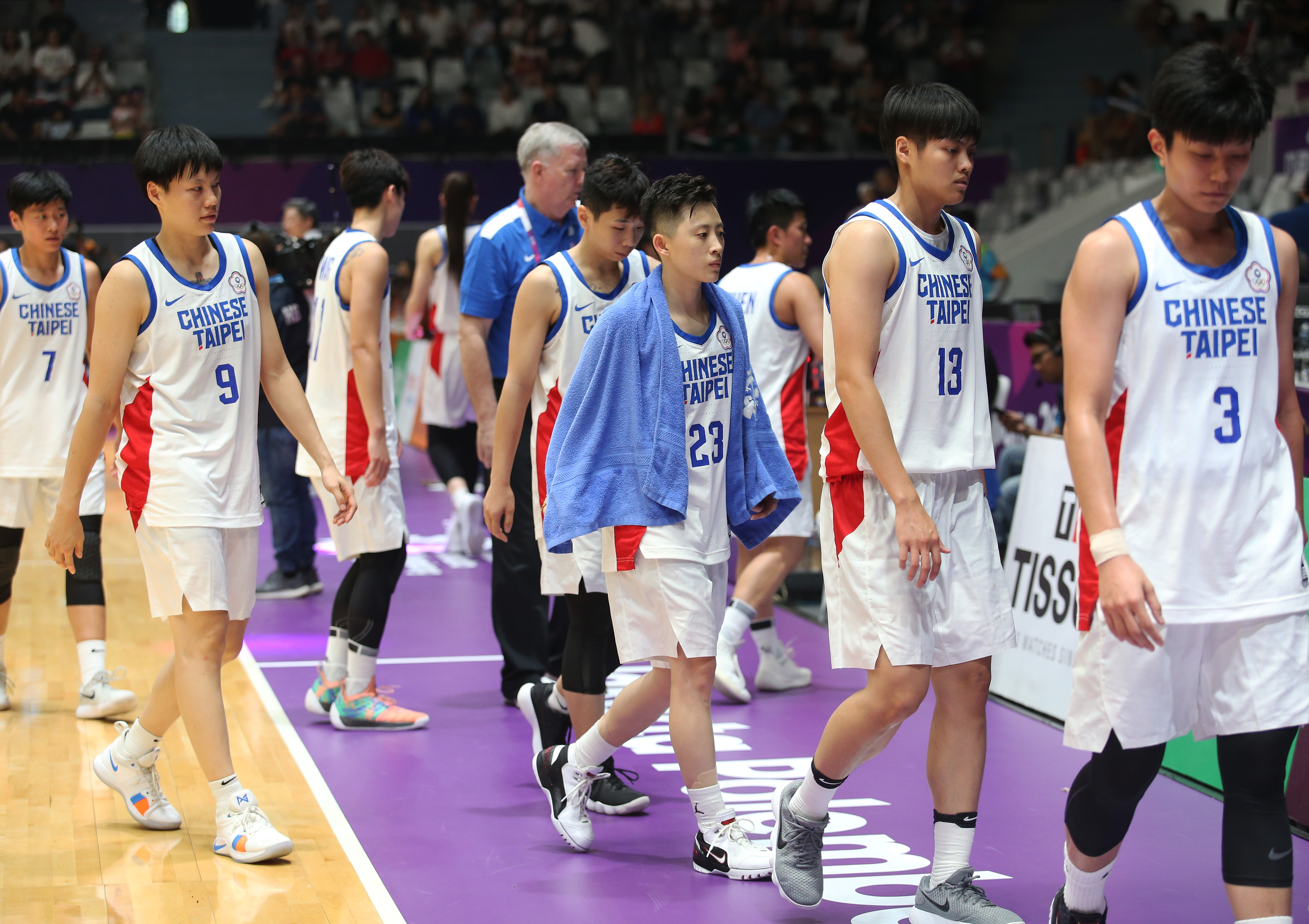 女籃4強賽輸給2韓聯隊,將在後天與日本爭銅。(中華奧會提供)