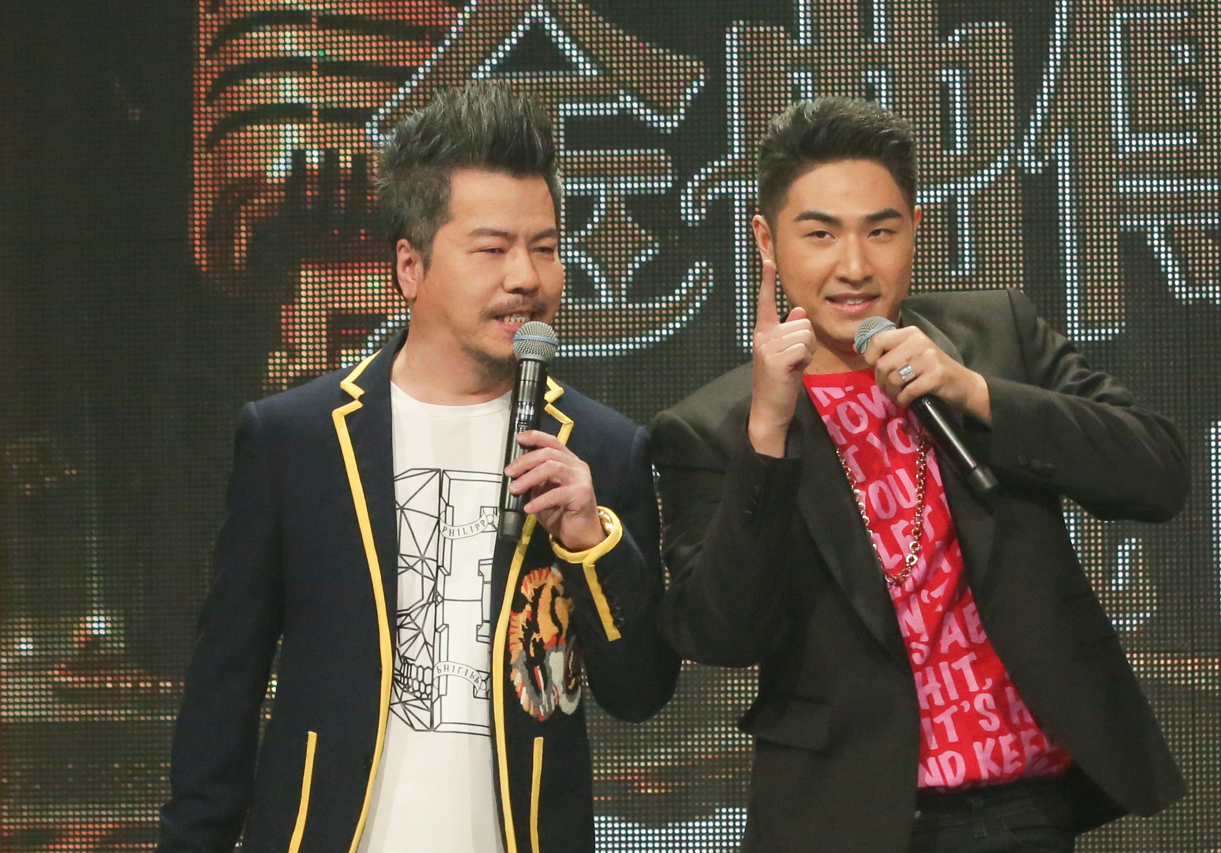 鹿希派今天上黃國倫節目《金曲傳奇-無與倫比同樂會》，宣告不會退出演藝圈。