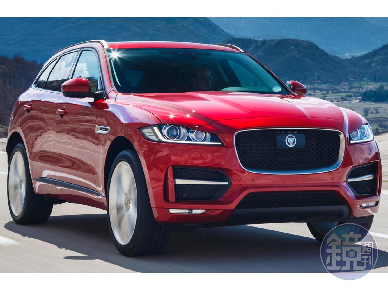 《F-Pace S AWD》技術規格→→長寬高:4,731mm×2,070mm×1,651mm;軸距:2,874mm;整備重量:1,861kg;引擎:3.0 L 機械增壓V6引擎;最大馬力:380hp/6,500rpm;最大扭力:45.9kgm/4,500rpm;驅動方式:四輪驅動;建議售價:370萬元