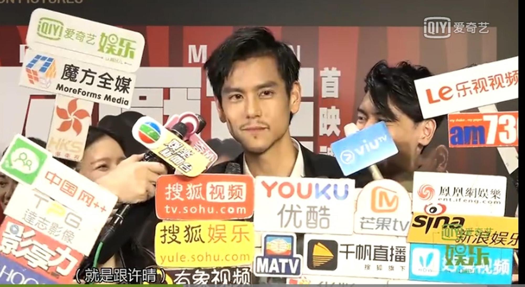 彭于晏稱讚導演姜文很了解演員。（翻攝自微博）